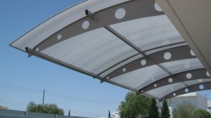 Metal Framed Pergola