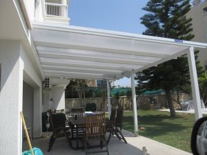 Metal Framed Pergola