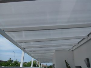 Metal Framed Pergola