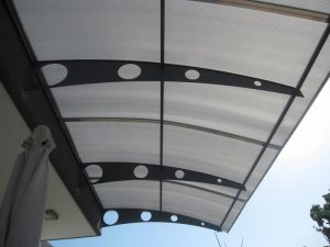 Metal Framed Pergola